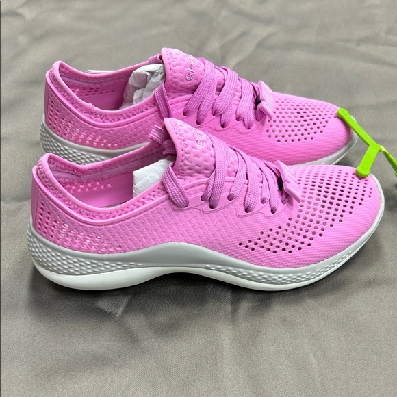CROCS Literide 360 Women's Sneakers In Taffy Pink 🍬 - Picture 3 of 6